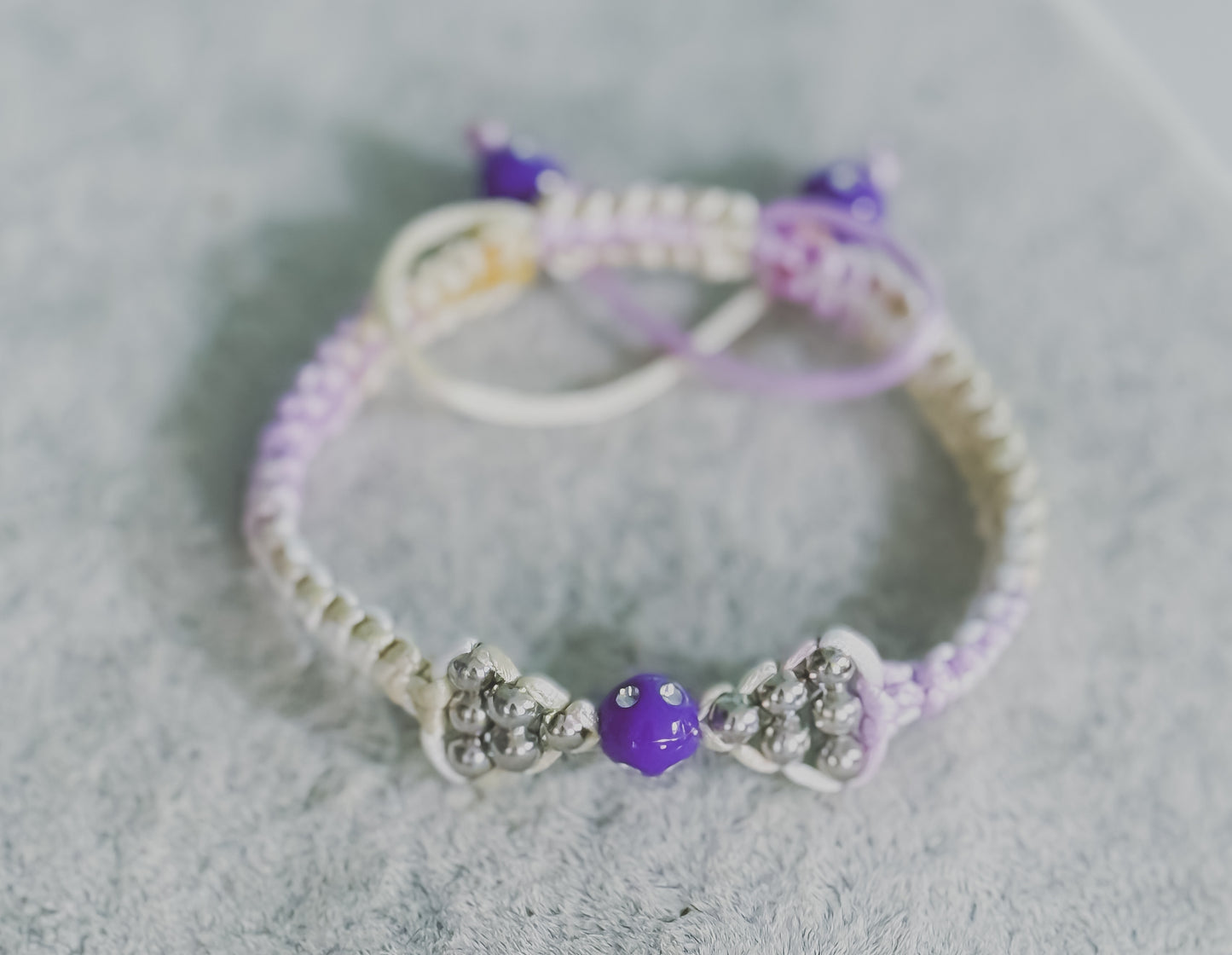 Macrame Bow bracelet